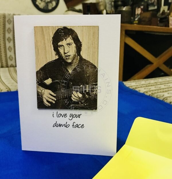 Greeting Card - Customizable Laser Engraved Picture - Image 2