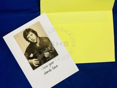 Greeting Card - Customizable Laser Engraved Picture