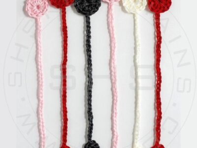 Set of 6 - Handmade Crochet Bookmark