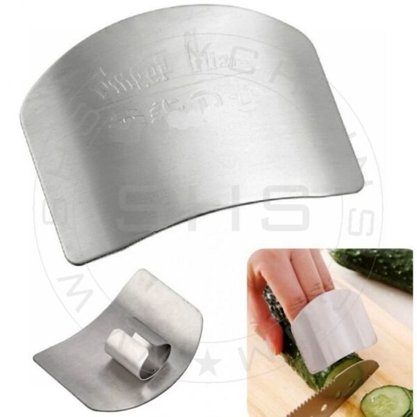 Stainless Steel Chopping Board Finger Protector - Image 2