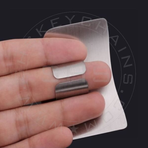 Stainless Steel Chopping Board Finger Protector - Image 4