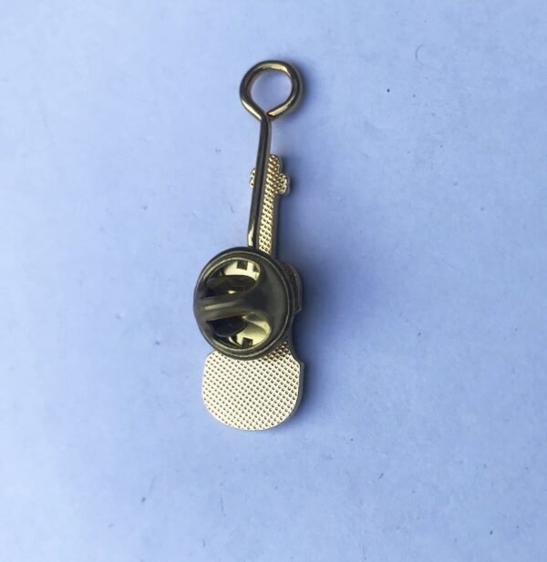 Guitar metal Brooch, Quality Golden Finish - Image 4