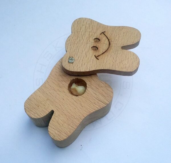 Tooth Shaped Cute Tooth Fairy Box for Kids - Image 2