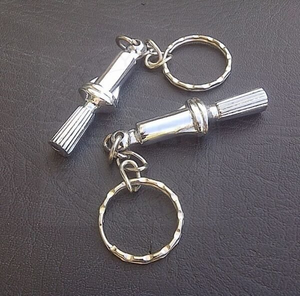 Medical Part Keychain-Silver Plated