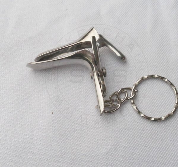 Keychain - Miniature Gynecological Speculum Stainless Steel
