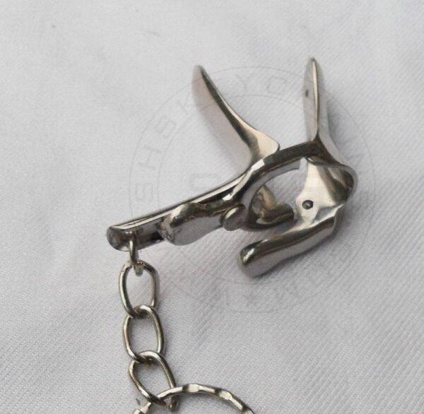 Keychain - Miniature Gynecological Speculum Stainless Steel - Image 3