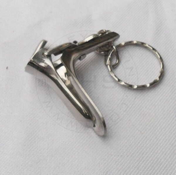 Keychain - Miniature Gynecological Speculum Stainless Steel - Image 4