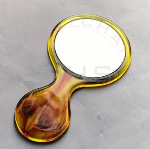 "Tortoise Mirror: Hand or Pocket Chic"