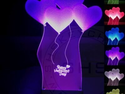 LED Acrylic Light Seven Colors