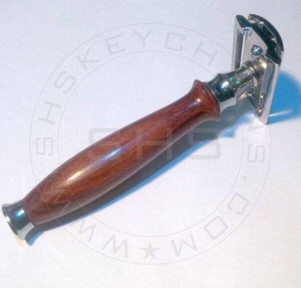 Men Wooden Handle Novelty Safety Razor - Image 3