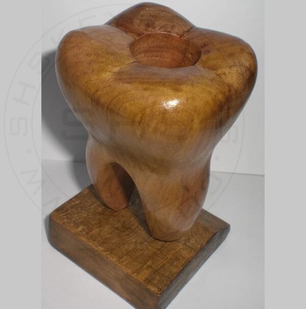 Handcrafted 3D Tooth Shaped Personalized Pen Holder - Image 5