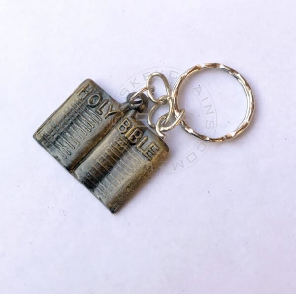 Holy Bible keychain for Christians