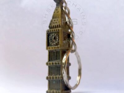 Big Ben shaped keychain