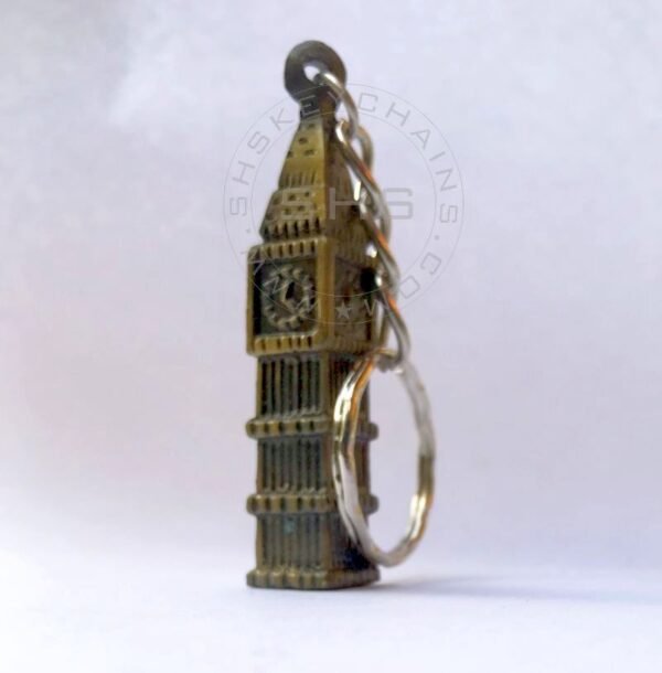 Big Ben shaped keychain