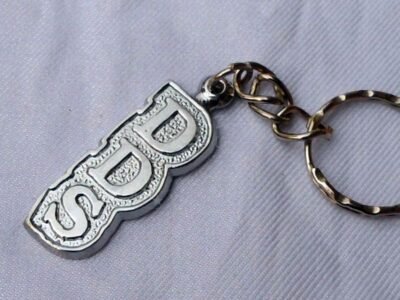 DDS Metal Keychain for Dental Professionals