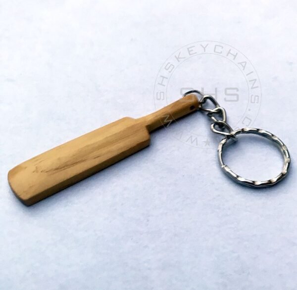 Handmade Miniature Cricket Bat keychain - Image 4