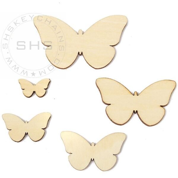 Laser Cut Butterflies-Assorted Sizes-Set of 5 - Image 3