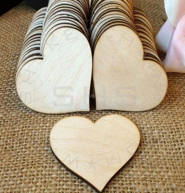 Laser Cut Hearts-2.5 inches- Pack of 24 - Image 4