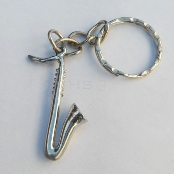 Miniature Saxophone Shaped keychain for Music Lovers - Image 2