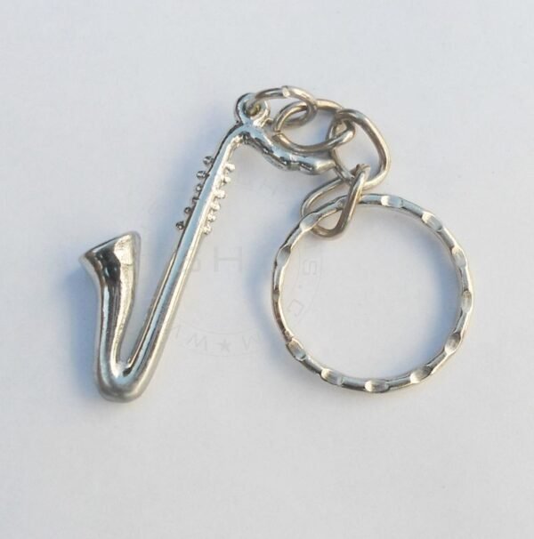 Miniature Saxophone Shaped keychain for Music Lovers - Image 3
