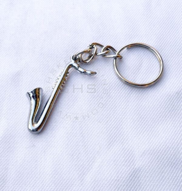 Miniature Saxophone Shaped keychain for Music Lovers