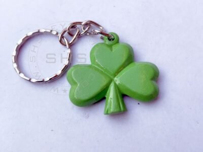 shamrock (symbol of Ireland) keychain