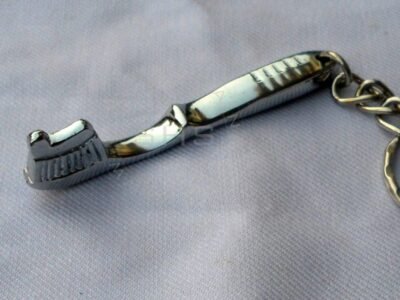 Toot brush keychain Silver Finish