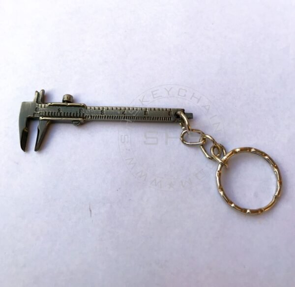 Miniature vernier calipers shaped keyring - Image 4