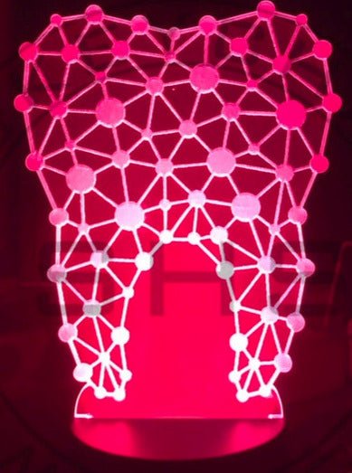 LED-tooth-Light-Pink - AM Surgicals | Dental Instruments