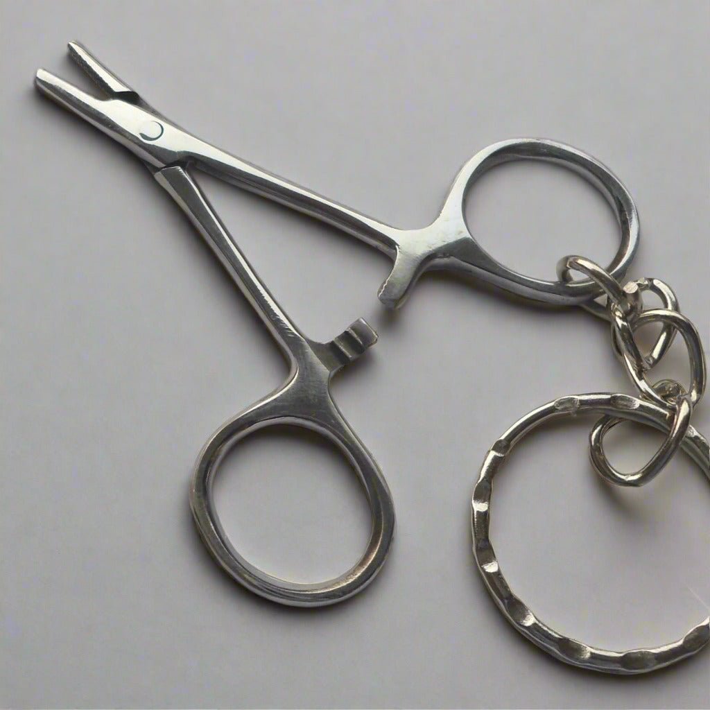 Needle-Holder-Silver-Keychain-1861x2048 - AM Surgicals | Dental Instruments