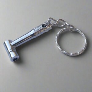 Dental Prophy Angle Shaped Metal Keyring