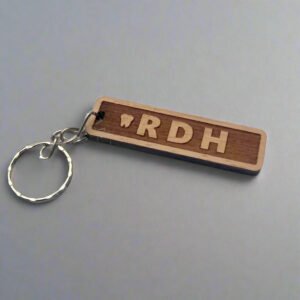 RDH Laser Engraved Wooden Keyring