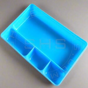Four-Compartment Medical & Food Grade Utility Tray – OEM / Institutional Use