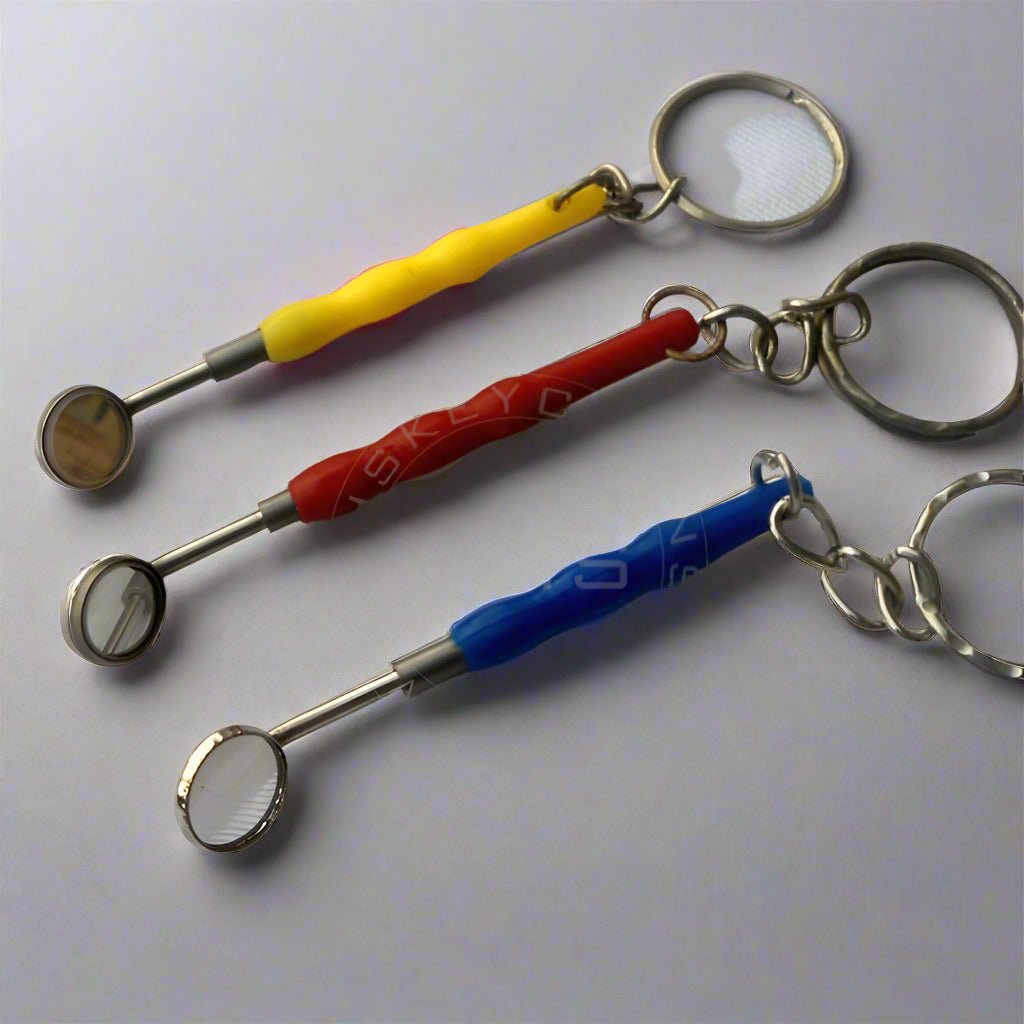 mouth-mirror-plastic-handle-keyring_eb069eae-e55c-4262-9bd2-b3c402b108c5 - AM Surgicals | Dental Instruments