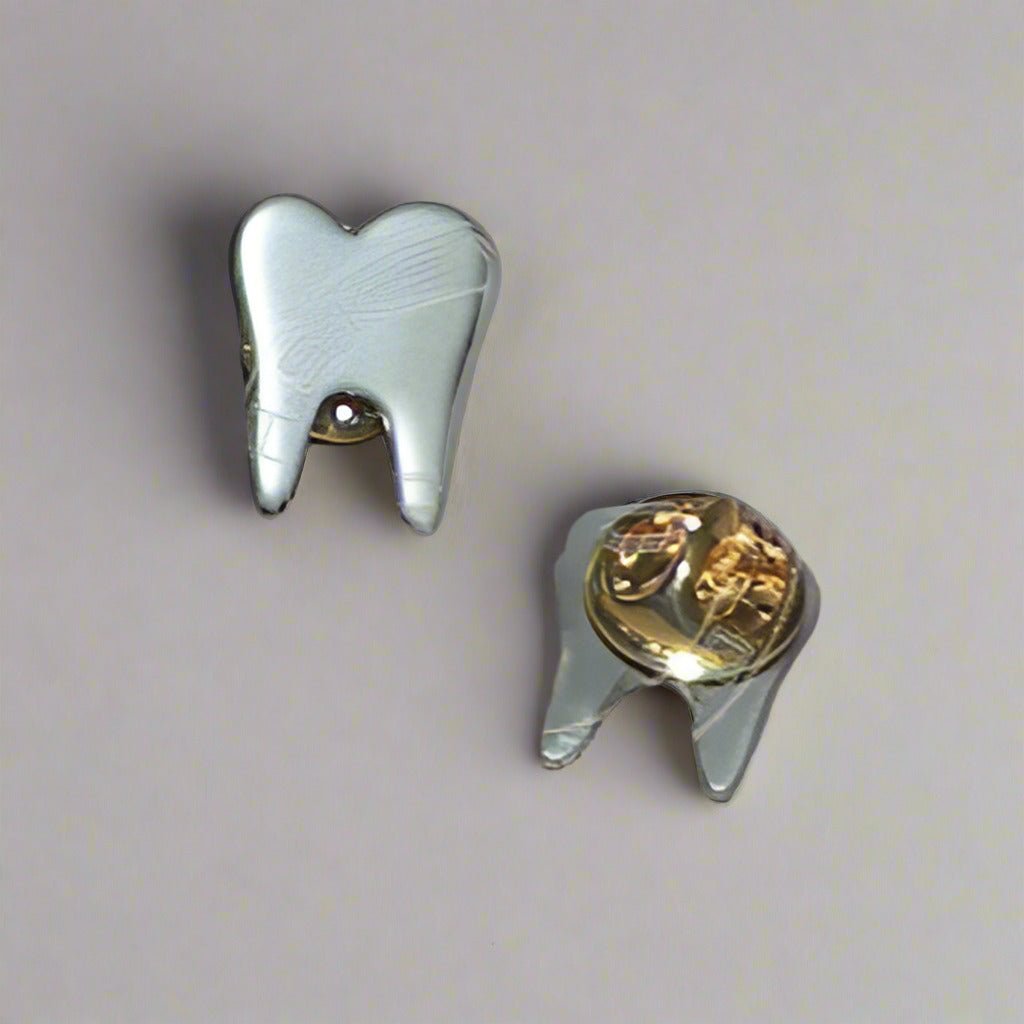 tooth_shaped_lapel_pin__22492_zoom - AM Surgicals | Dental Instruments