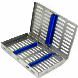 10×10 Dental Surgical Sterilization Cassette Tray SS