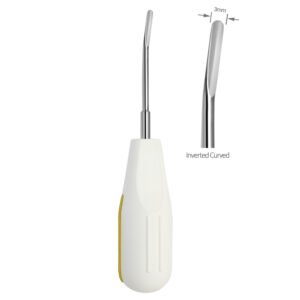 Luxating Elevator 3mm Inverted Curved-Plastic-Handle