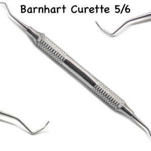 5-6 Barnhart Dental Curette Double-Ended Hollow Handle