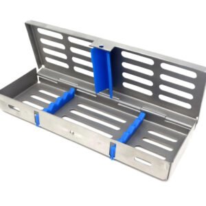 5 Pc Dental Sterilization Cassette Tray SS
