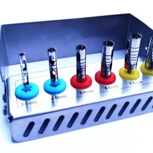 6pcs Long Trephine Kit