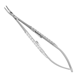 Barraquer 1.2 mm Micro Needle Holders, Curved