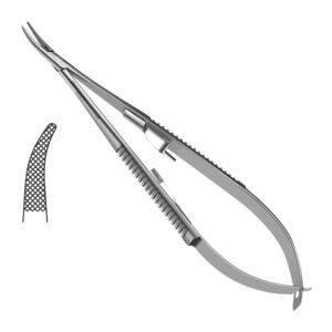 Castroviejo Micro Needle Holder, Curved