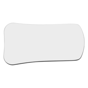Dental Photographic Mirror - 71 x 133 mm
