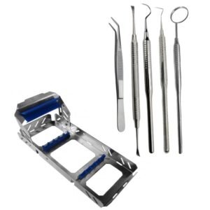 Examination Instruments - Set of 5 Pcs with SS Cassette