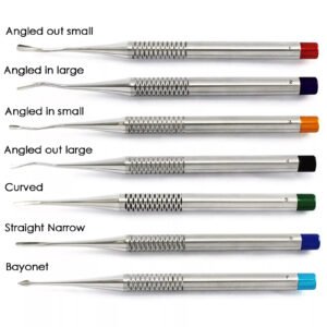 Luxating Root Elevator & Periotome - Set of 7 Pcs