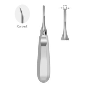 Luxating Elevator 4mm- Curved