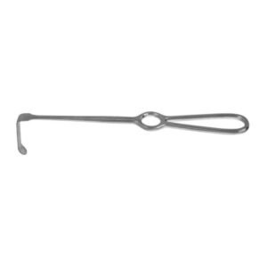 Obwegeser-soft-tissue-retractor-curved-down